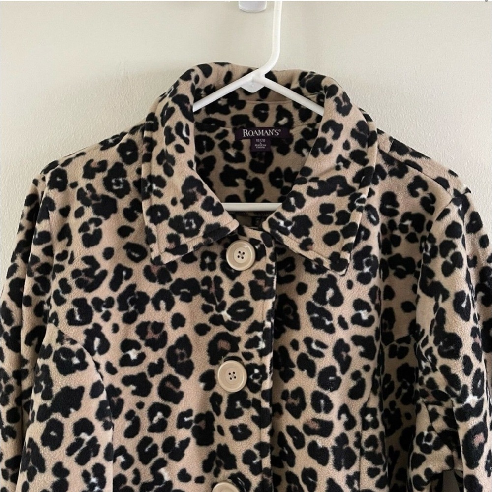 🎈Romans leopard swing coat - Picture 3 of 6